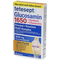 Merz Consumer Care GmbH tetesept Glucosamin 1650 | Knorpel & Knochen | 40 Tabletten 40 St