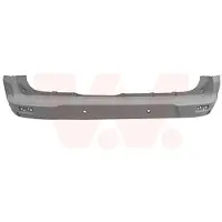VAN WEZEL Heckstoßstange Stoßfänger Hinten für FORD Tourneo Connect / Grand Tourneo Connect V408 Kombi Transit Connect V408 Kastenwagen