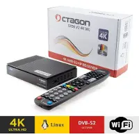 Octagon SX98 V2 4K WL – UHD Satellitenreceiver mit WiFi & Define OS Linux HD Rec