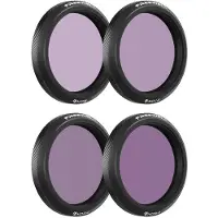 FreeWell DJI Osmo Action 5 Pro Filter – Standard-Tag – 4er-Pack
