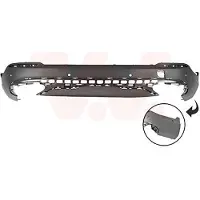 VAN WEZEL Stoßfänger 3074546 hinten für Mercedes