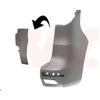 VAN WEZEL Stoßfänger 4414536 hinten rechts für RENAULT
