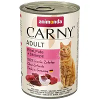 Animonda Carny ADULT RIND, PUTE + SHRIMPS 6 x 400 g