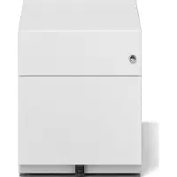 Bisley Rollcontainer Note, mit 1 Hängeregistratur, 1 Universalschublade
