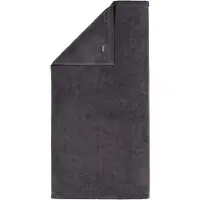 Cawö Handtuch Lifestyle Uni Basalt (3er-Set)