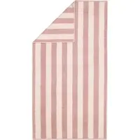 Cawö Duschtuch Pure Stripes Vintage Rose