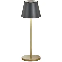 FH Lighting FHL Cosenza 2.0 LED Akku-Außenleuchte USB 2,2W RGBW steuerbar dimmbar sandschwarz IP44 850338