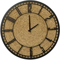 Kaemingk Dekorative Metallwanduhr groß 50 cm
