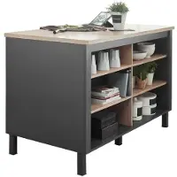 Emob Bartisch Bilberry | 138 x 75 x 85 cm | Anthrazit