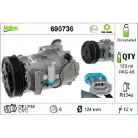Valeo Kompressor, Klimaanlage RE-GEN - AT 690736