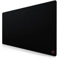 Titanwolf Gaming Mauspad, XXXL Speed Mousepad 1200 x 600 mm, Geschwindigkeit & Präzision, Logo rot