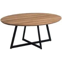 M2 Couchtisch/ Sofatisch Yarra in braun - MDF, Metall, 90x38,5x70cm