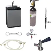Exquisit Komplett Set - Cold brewed coffee Zapfanlage, Bierzapfanlage, Zapfkopf:NC Adapter