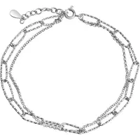 Celesta Silber Armband 925 Silber rhodiniert diamantiert