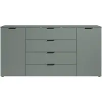 Harper Kommode BARRA BHT 180x90x40 cm grün Sideboard Bürokommode