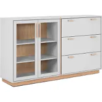 Finori Split Sideboard steingrau