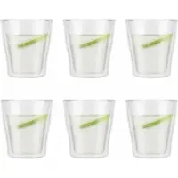 Bodum Glas-Set Kopenhagen Small Transparent 250 ml (Set von 6 Stück)