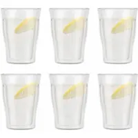 Bodum Glas-Set Copenhagen Transparent 400 ml (Set von 6 Stück)