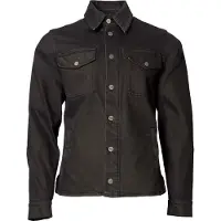 Rokker Rider Shirt Light Textiljacke M Herren Baumwolle schwarz, M
