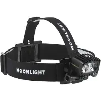 Moonlight - Stirnlampe - Bright as Day 2000 - schwarz