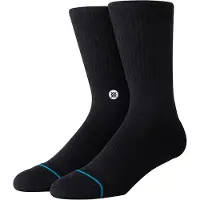 Stance Uncommon Solids Icon Socks Weiss Schwarz S (35 - 37,5) S (35 - 37,5)