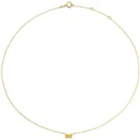 Jackie Gold Medina Citrine Halskette aus 14 Karat Gelbgold