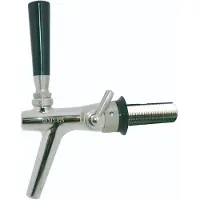 Ich-zapfe Zapfhahn, Kompensatorhahn, Bierzapfhahn, Schankhahn aus Chromnickelstahl, Modell - P3500, Poliert, 55 mm