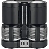 Krups Duothek Plus, Filterkaffeemaschine, 1 l, Gemahlener Kaffee, 2200 W, Schwarz