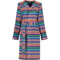 Cawö Bademantel 1454 Kapuze Damen Multicolor-40