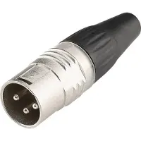Hicon XLR Stecker 3pol HI-X3CM-V