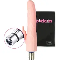 Eroticon Dildo Rabbit - - 12,5 cm - Doppelte Stimulation - 3XLR Anschluss - Wasserdicht