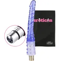 Eroticon Godemiche - - Lang 21,8 cm - Sicherheits-PVC - Kompatibel mit Maschinen - Unisex