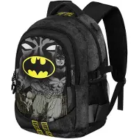 KARACTERMANIA Dc Comics Batman Caped Plus Running Rucksack Schwarz Kinder Schwarz One Size