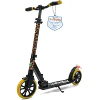OEM Aluminium Kinderstap met Verstelbaar T-Bar Stuur - Opvouwbare Step für Kinder und Jugendliche mit Aluminium Antislip Oberfläche
