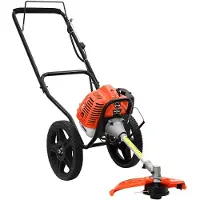 vidaXL Freischneider mit Rädern Orange 52 cm³ 1,45 kW