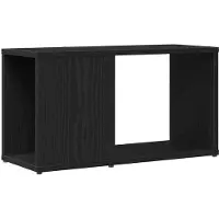 vidaXL TV-Schrank Schwarz Eichen-Optik 60x24x32 cm Holzwerkstoff