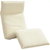 vidaXL Sonnenliege Klappbar Creme 175x54x8,5 cm Oxford-Gewebe