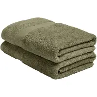 Yumeko Handtuch Baumwolle 50x100 Grün - Eco, Bio & Fairtrade