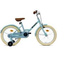 Nogan Dutchy Kinderfahrrad 18 Zoll Blau | Komplett mit Stützräder