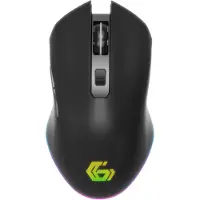 GMB Gaming MUSGW-6BL-01, rechts, Optisch, RF Wireless, 3200 DPI, Schwarz