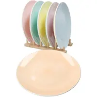 MamboCat Pastello 6er Set Speiseteller Ø27cm Steingut Platte groß bunt Essteller Pastell