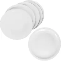 MamboCat 6er Set BIANCO große Pizzateller weiß 30,5cm - 162067