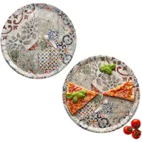 MamboCat 2er Set Pizzateller ALCAZAR 33cm - Z62