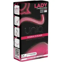 Uniq Lady Condom Latexfreie Frauenkondome mit Strumpfband 3 Stück 1 St