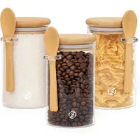 OEM Nacht-Oats-Set - 4er Set - Glas - Havermout - Geschiedenis - Set