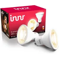 Innr LED-Lampe RS 240-2 White Spot, GU10, 4,9W ersetzt 48W, warmweiß, App-fähig, ZigBee, 2 Stück