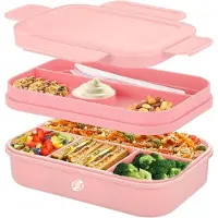 OEM Gepolijste Aluminium-Lunchbox - Reisegepäck - Schule - Für Kinder und Erwachsene