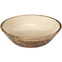 Home Deco Factory Schüssel in Braun/ Beige - Ø 28 cm - onesize