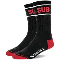 Prowler Red Sub Socks - Black/Red