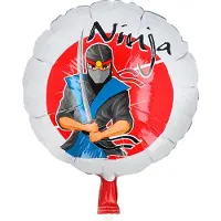 Magni Boland Folienballon Ninja Ø45cm